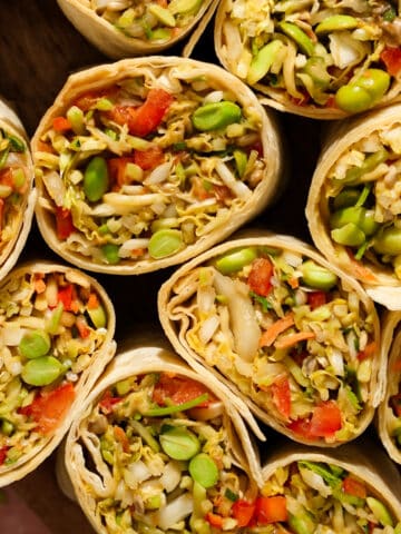 asian crunch wraps featured image